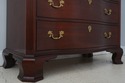 L71764: KINDEL Cherry Chippendale Style Chest On C