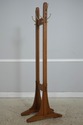 72591: STICKLEY Mission Oak Coat Rack Hall Tree 