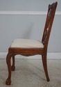 L72599: Set Of 8 Mahogany Chippendale Style Dining