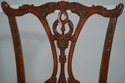 L72599: Set Of 8 Mahogany Chippendale Style Dining
