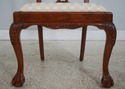 L72599: Set Of 8 Mahogany Chippendale Style Dining