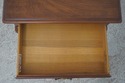 F72512: Pair Of HENKEL HARRIS Cherry 1 Drawer Nigh