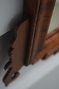 72478: Tiger Maple Chippendale Style Wall Mirror