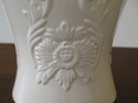 F37712EC: LENOX Ivory Vase w. Faux Floral Arrangem