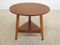 47856EC: Round Solid Cherry Occasional Living Room