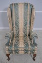 L61358EC: Pair HICKORY CHAIR CO Newly Damask Uphol