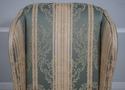 L61358EC: Pair HICKORY CHAIR CO Newly Damask Uphol