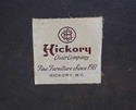 L61358EC: Pair HICKORY CHAIR CO Newly Damask Uphol