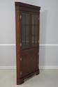 61234EC: CRAFTIQUE Solid Mahogany Corner Cabinet