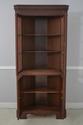 61234EC: CRAFTIQUE Solid Mahogany Corner Cabinet