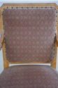 61250EC: Pair French Louis XVI Style Upholstered A