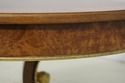 L59678EC: Italian Classical Round Walnut Dining Ta