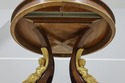 L59678EC: Italian Classical Round Walnut Dining Ta