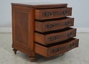 L69785: Pair Of ALFONSO MARINA Mahogany Bow Front 