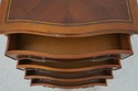 L69785: Pair Of ALFONSO MARINA Mahogany Bow Front 