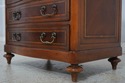 L69785: Pair Of ALFONSO MARINA Mahogany Bow Front 