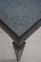 69703: Neoclassical Design Ebony & Gold Smoke Glas