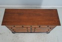 L69739: Hitchcock Maple & Ebony 9 Drawer Double Dr