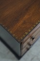 L69739: Hitchcock Maple & Ebony 9 Drawer Double Dr