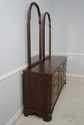 68866: ETHAN ALLEN Cherry Triple Dresser w. Dual M