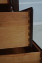 68866: ETHAN ALLEN Cherry Triple Dresser w. Dual M