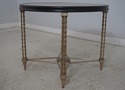 69764: Regency Marble Top Gilt Metal Base Counter 