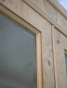 74436: Burl Ash Campaign Curio Cabinet by DREXEL H