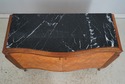 74400: BLOOMINGDALES Italian Marble Top Credenza C