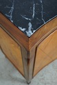 74400: BLOOMINGDALES Italian Marble Top Credenza C