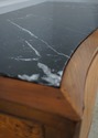 74400: BLOOMINGDALES Italian Marble Top Credenza C