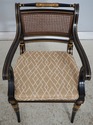 L74473: Set of 4 BAKER Neoclassical Regency Armcha