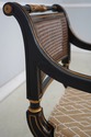 L74473: Set of 4 BAKER Neoclassical Regency Armcha