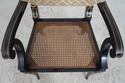 L74473: Set of 4 BAKER Neoclassical Regency Armcha