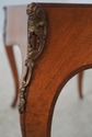 F74468: French Vintage Parquetry Mahogany Rectangu