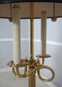 F74428: Vintage Brass 2 Light Candlestick Floor La