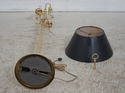 F74428: Vintage Brass 2 Light Candlestick Floor La