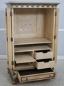 LF74404: HABERSHAM Style Hand Painted Armoire TV U