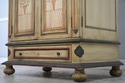 LF74404: HABERSHAM Style Hand Painted Armoire TV U