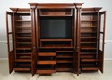 74385: SLIGH Large Cherry Home Theater Entertainme
