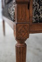 74482: French Louis XV Style Upholstered Bench Set