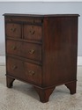 F74497: Antique English Mahogany 4 Drawer Bachelor