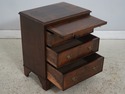 F74497: Antique English Mahogany 4 Drawer Bachelor