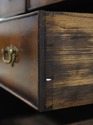 F74497: Antique English Mahogany 4 Drawer Bachelor