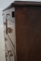 F74497: Antique English Mahogany 4 Drawer Bachelor