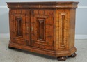 L74491: Antique Italian 18th Century Burl Wood 2 D