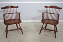 L74508: Set of 6 DUCKLOE Colonial Style Windsor Di