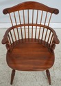 L74508: Set of 6 DUCKLOE Colonial Style Windsor Di
