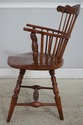 L74508: Set of 6 DUCKLOE Colonial Style Windsor Di