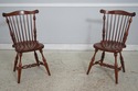 L74508: Set of 6 DUCKLOE Colonial Style Windsor Di