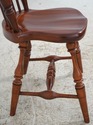 L74508: Set of 6 DUCKLOE Colonial Style Windsor Di